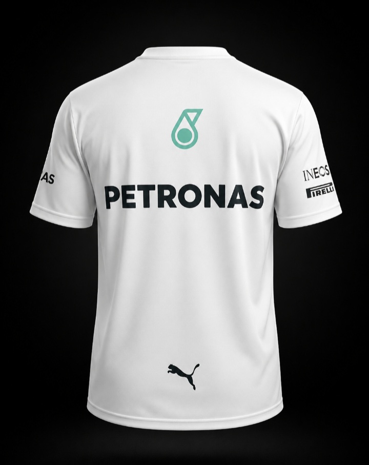 remeras Mercedes en blancas/negras oferta 16,500$ - Imagen 3